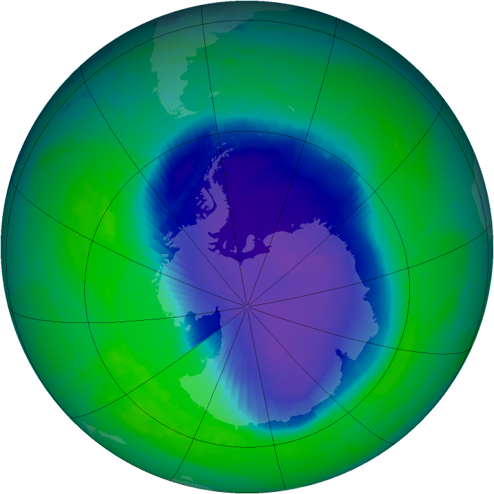 Ozone Map 1993-11-16